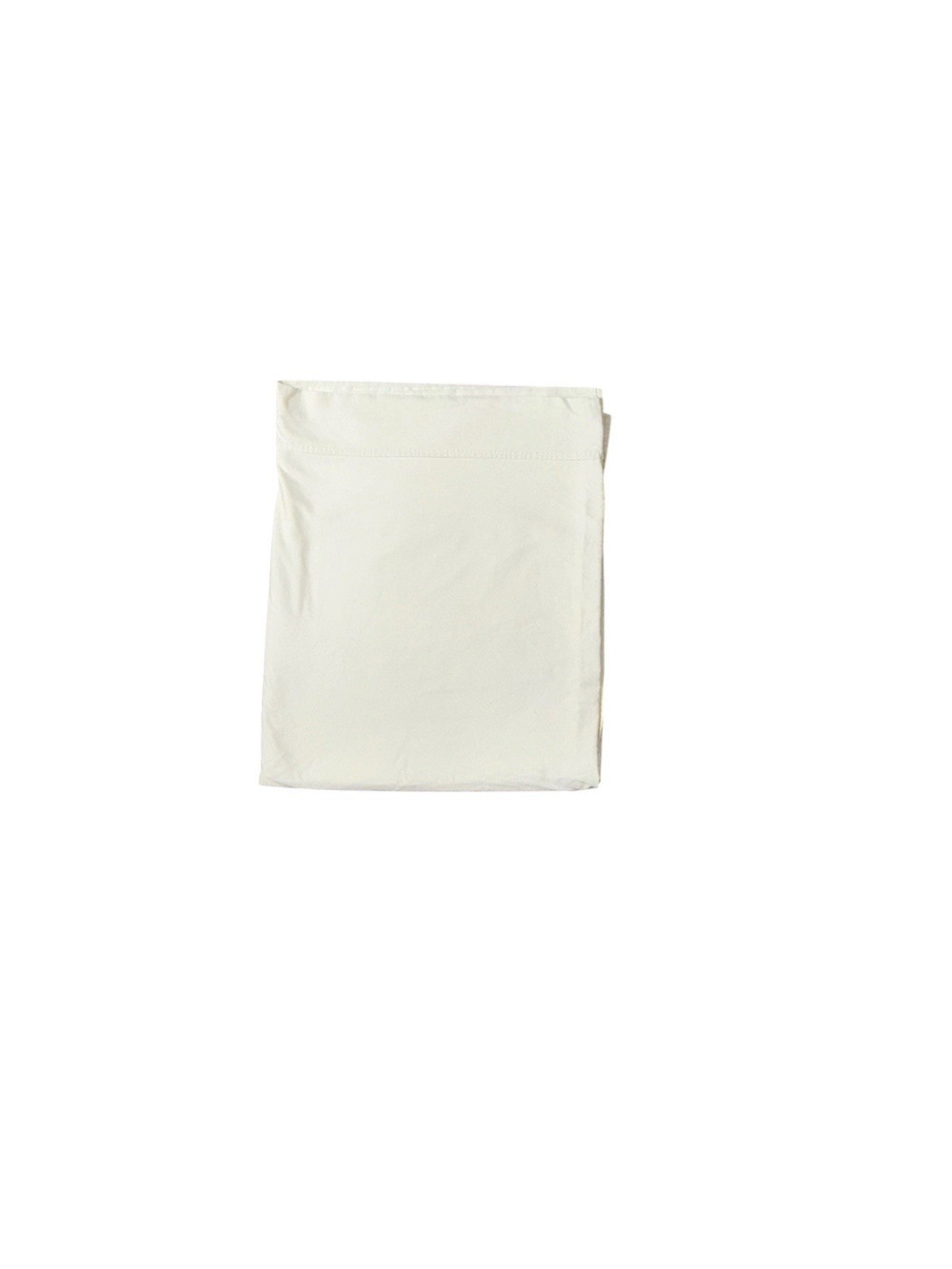 Elles Bedding Collection Flat Sheet Full Size XL 100x82 Light Pale Yellow Cotton